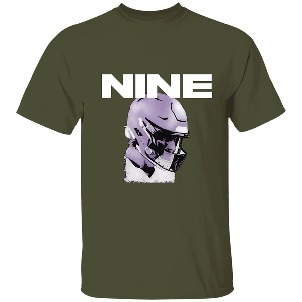 Jj Mccarthy Nine Minnesota Vikings Football Shirt - Image 3