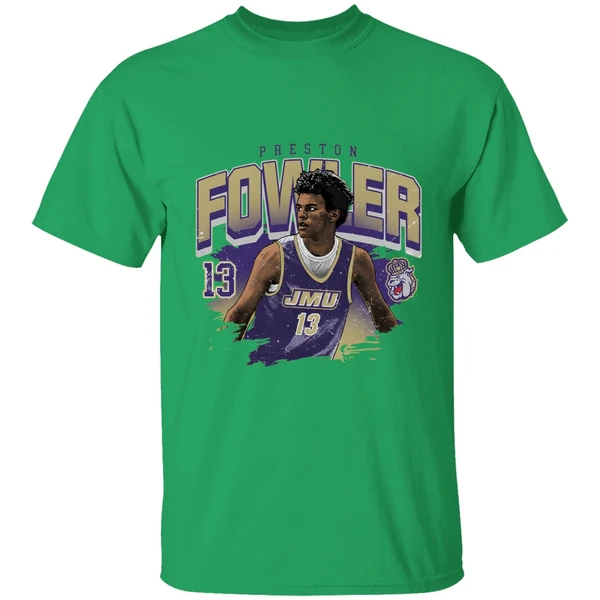 Jmu James Madison University Athletics Preston Fowler Ncaa Shirt