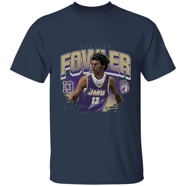 Jmu James Madison University Athletics Preston Fowler Ncaa Shirt - Image 4