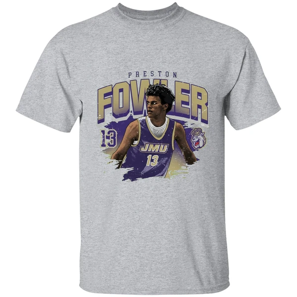 Jmu James Madison University Athletics Preston Fowler Ncaa Shirt - Image 8