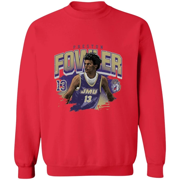 Jmu James Madison University Athletics Preston Fowler Ncaa Sweashirt