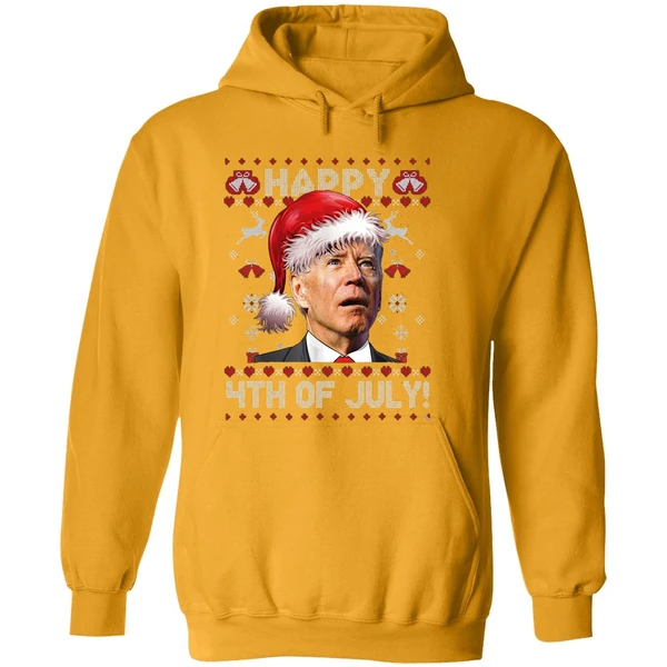 Joe B Den Happy 4th Of July Christmas Hoodie