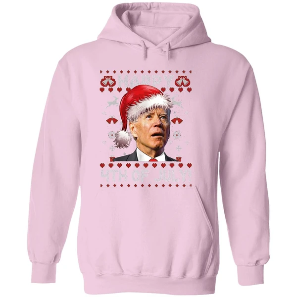Joe B Den Happy 4th Of July Christmas Hoodie - Image 5