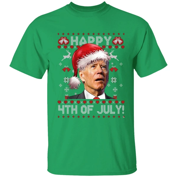 Joe B Den Happy 4th Of July Christmas Shirt - Image 2
