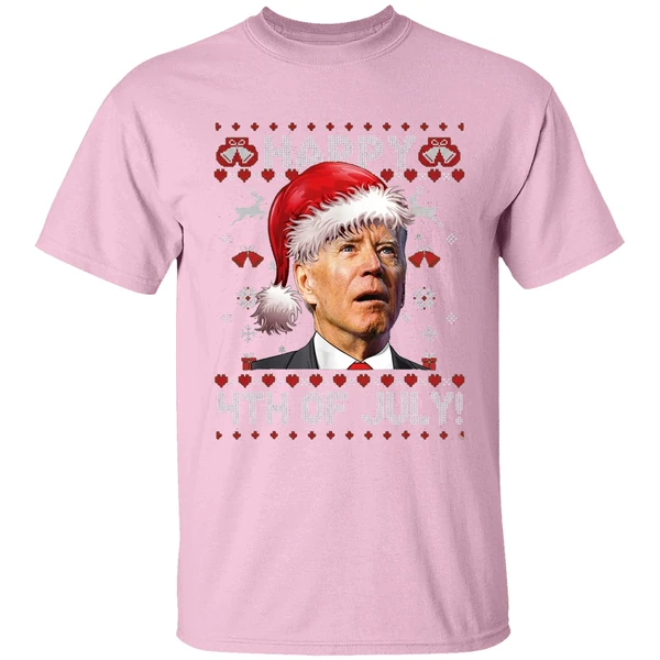 Joe B Den Happy 4th Of July Christmas Shirt - Image 3