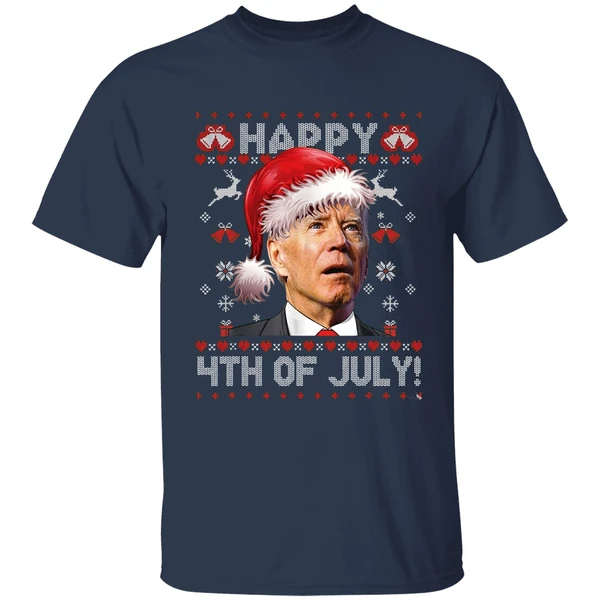 Joe B Den Happy 4th Of July Christmas Shirt - Image 5