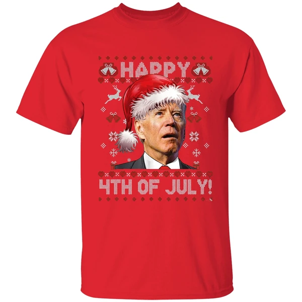 Joe B Den Happy 4th Of July Christmas Shirt - Image 7