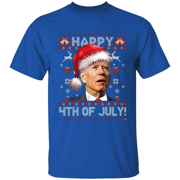 Joe B Den Happy 4th Of July Christmas Shirt - Image 8