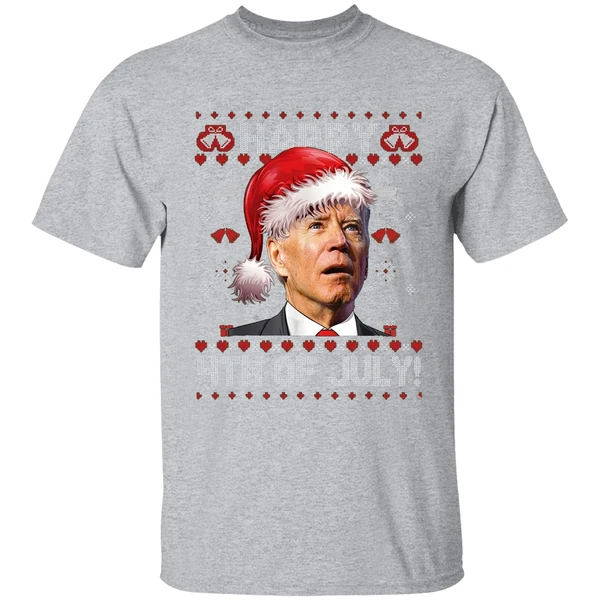 Joe B Den Happy 4th Of July Christmas Shirt - Image 9