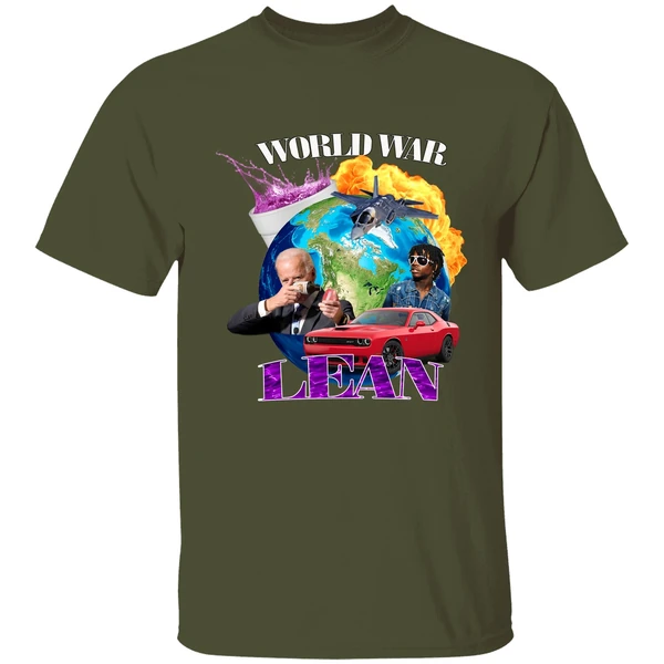 Joe Biden X Chief Keef World War Lean Shirt - Image 3