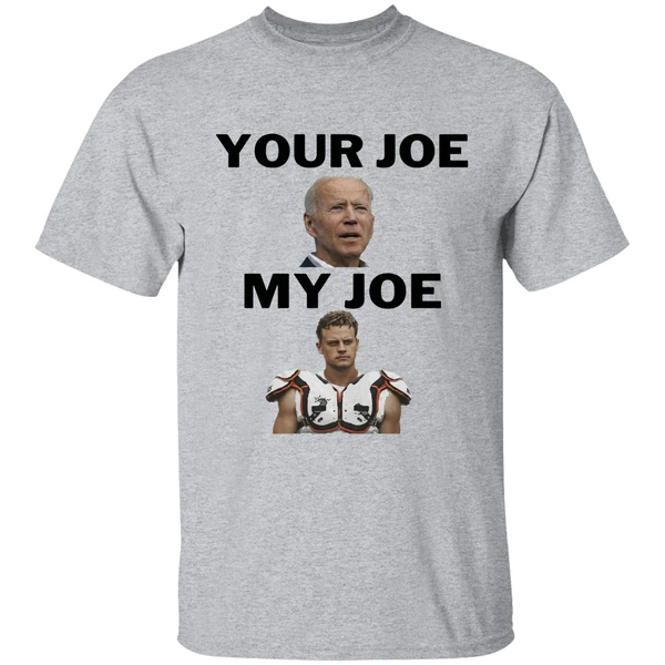 Joe Biden Your Joe Burrow My Joe Shirt - Image 6