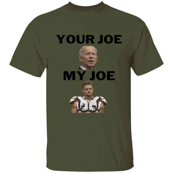 Joe Biden Your Joe Burrow My Joe Shirt - Image 9