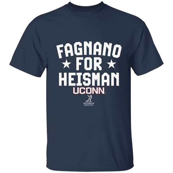 Joe Fagnano For Heisman Uconn Huskies Football Shirt - Image 4