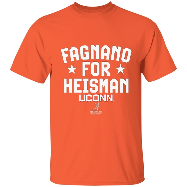 Joe Fagnano For Heisman Uconn Huskies Football Shirt - Image 5