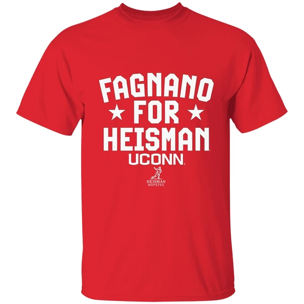Joe Fagnano For Heisman Uconn Huskies Football Shirt - Image 6