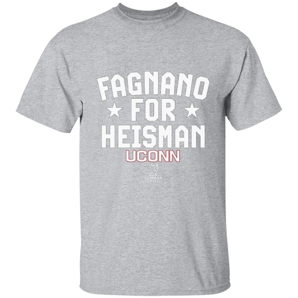 Joe Fagnano For Heisman Uconn Huskies Football Shirt