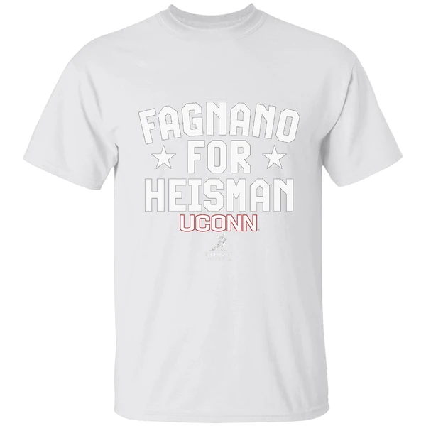 Joe Fagnano For Heisman Uconn Huskies Football Shirt - Image 9