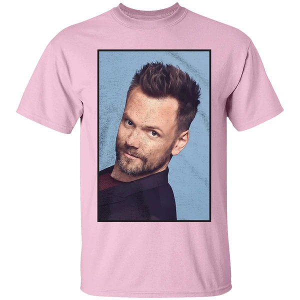 joel mchale photo shirt lightpink
