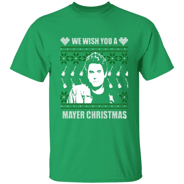 John Mayer We Wish You A Mayer Christmas Shirt - Image 2