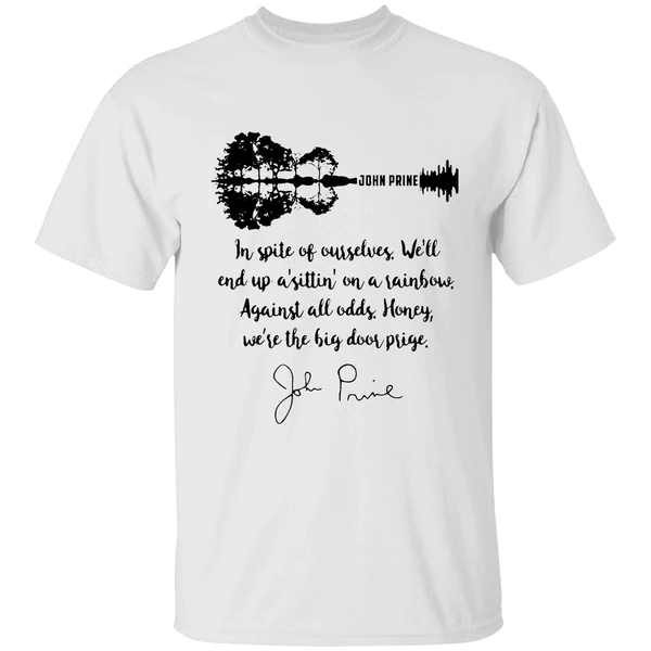 John Prine In Spite Of Ourselves Guitar Signature Shirt