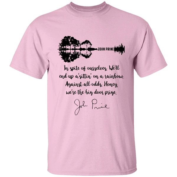 John Prine In Spite Of Ourselves Guitar Signature Shirt - Image 2