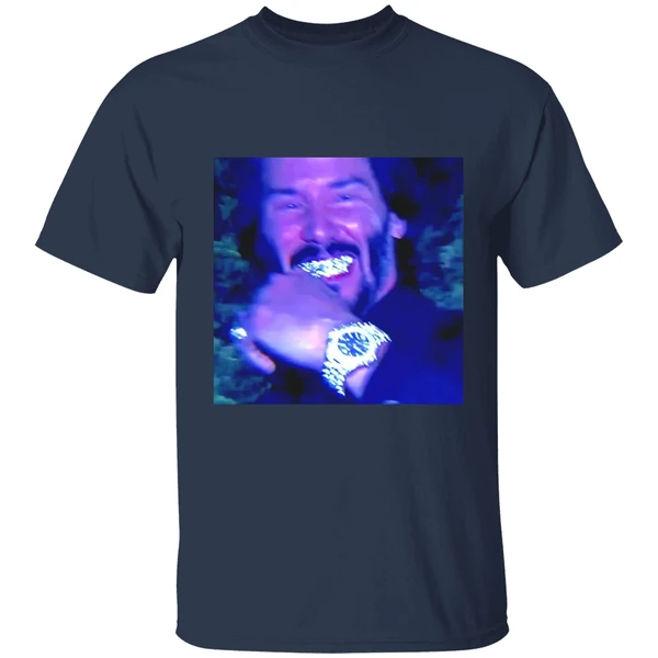 john wick 111 bust down keanu shirt navy