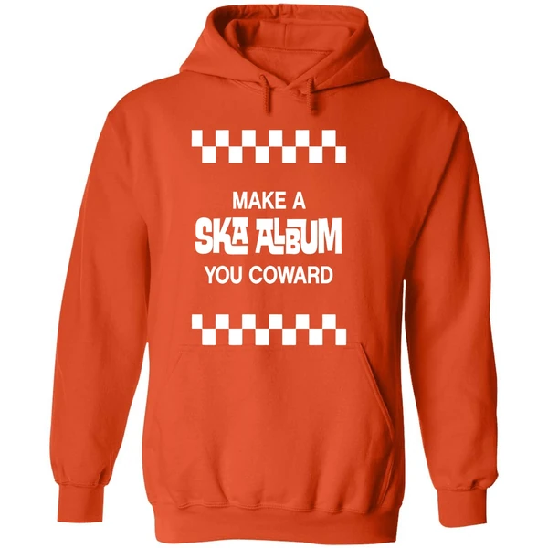 Jon Wurster Make A Ska Album You Coward Hoodie - Image 6