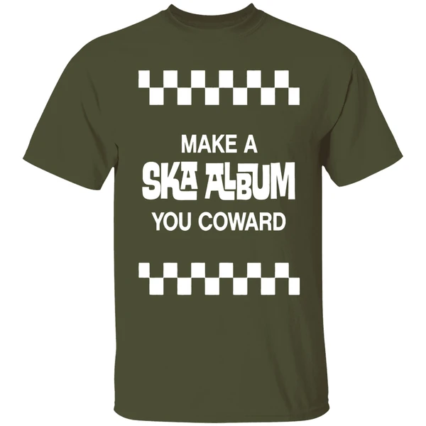 Jon Wurster Make A Ska Album You Coward Shirt - Image 4