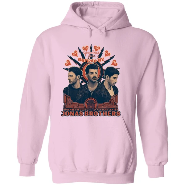Jonas Brothers Greetings From Your Hometown Buffalo Ny Two Sided Hoodie - Image 5