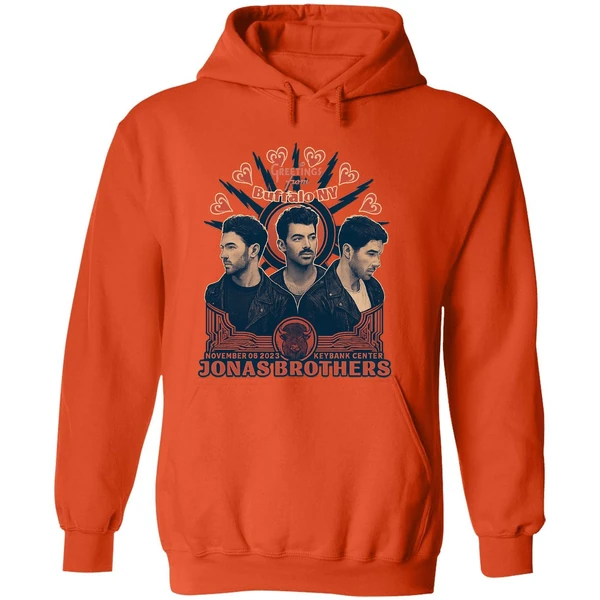 Jonas Brothers Greetings From Your Hometown Buffalo Ny Two Sided Hoodie - Image 6