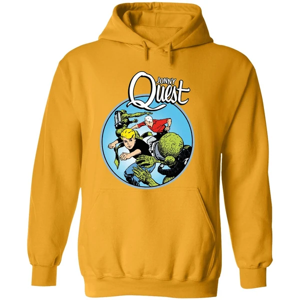 Jonny Quest Lizardmen Characters Hoodie