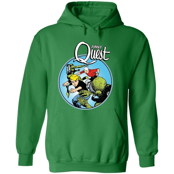 Jonny Quest Lizardmen Characters Hoodie - Image 2