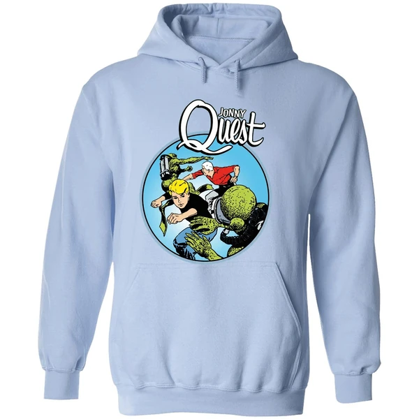 Jonny Quest Lizardmen Characters Hoodie - Image 4