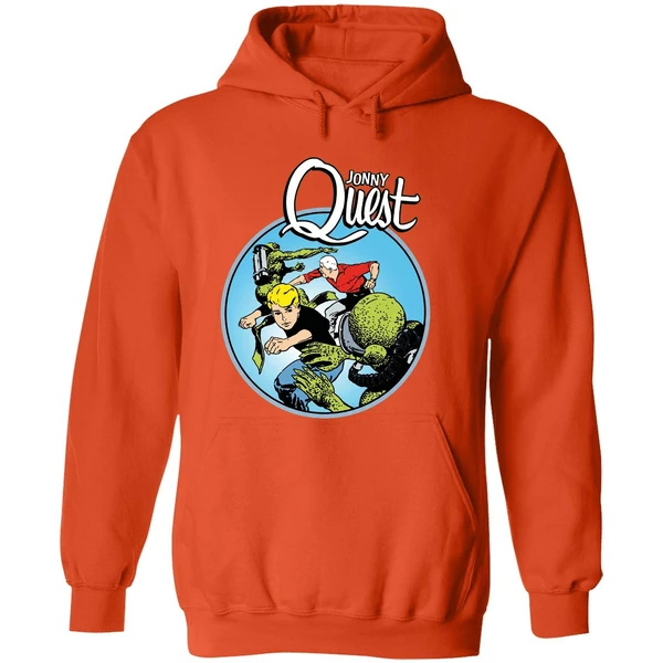 Jonny Quest Lizardmen Characters Hoodie - Image 6