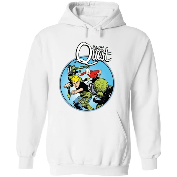 Jonny Quest Lizardmen Characters Hoodie - Image 8