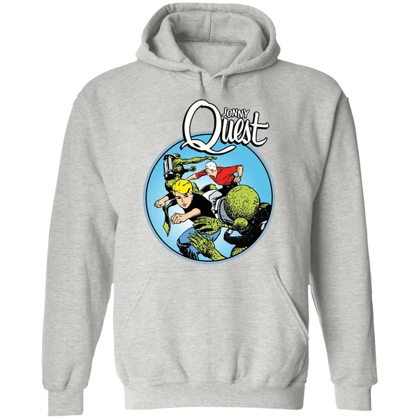 Jonny Quest Lizardmen Characters Hoodie - Image 9