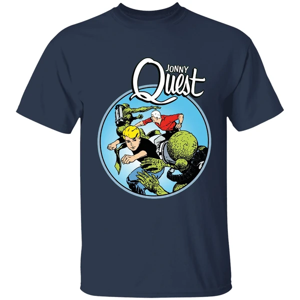 Jonny Quest Lizardmen Characters Shirt - Image 5
