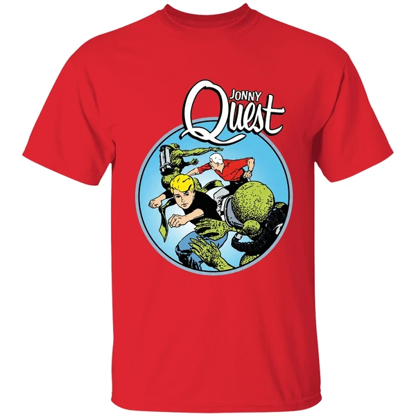 Jonny Quest Lizardmen Characters Shirt - Image 7