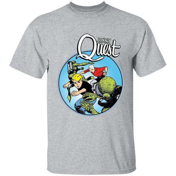 Jonny Quest Lizardmen Characters Shirt - Image 9