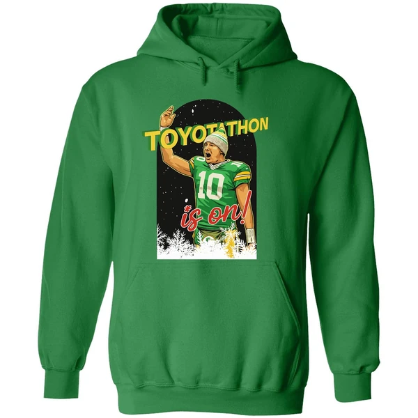 Jordan Love Toyotathon Is On Green Bay Packers Hoodie - Image 2