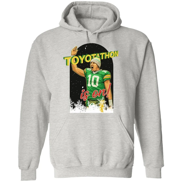 Jordan Love Toyotathon Is On Green Bay Packers Hoodie - Image 9