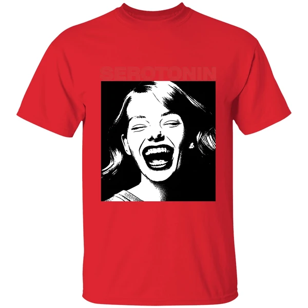 joris voorn joris voorn serotonin print shirt red