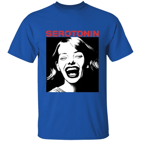 joris voorn joris voorn serotonin print shirt royalblue