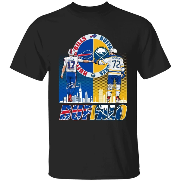 Josh Allen And Tage Thompson Buffalo 2026 Shirt