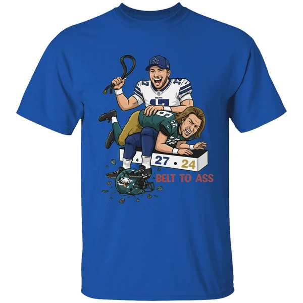 Josh Allen Belt To Ass Trevor Lawrence 27 24 Shirt - Image 8