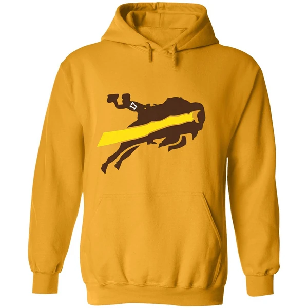 Josh Allen Buffalo Bills Wyoming Logo Hoodie