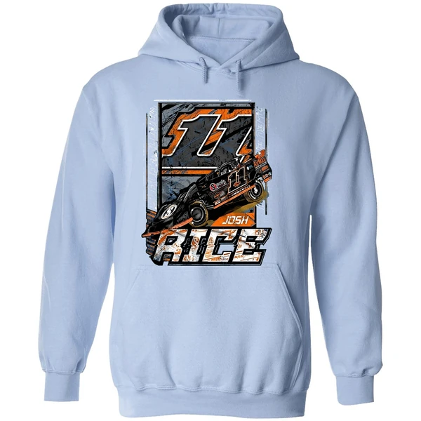 Josh Rice 11 High Speed Racing Hoodie - Image 4