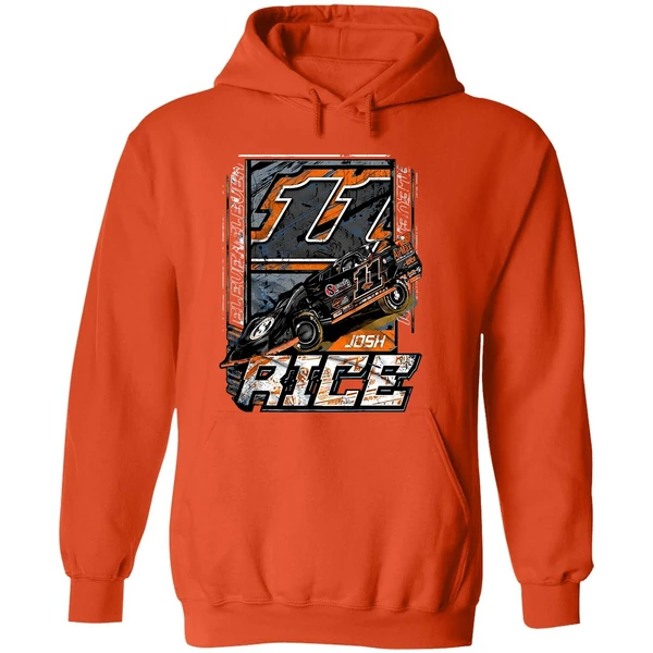 Josh Rice 11 High Speed Racing Hoodie - Image 6
