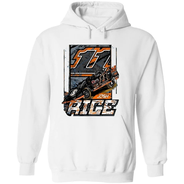 Josh Rice 11 High Speed Racing Hoodie - Image 8