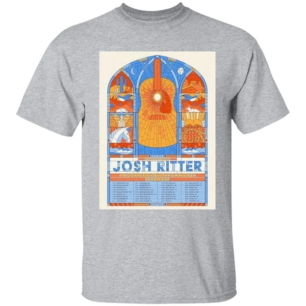 Josh Ritter 2026 A Book Of Gold Thrown Open Tour Poster Shirt